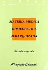 MATERIA MEDICA HOMEOPATICA JERARQUI - 9788478130696